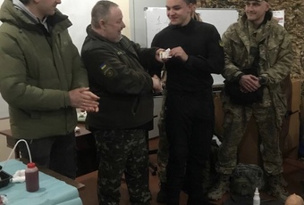 Вітаємо студентів 3 курсу  зі вступом до лав ОГФ України ОГП ДК