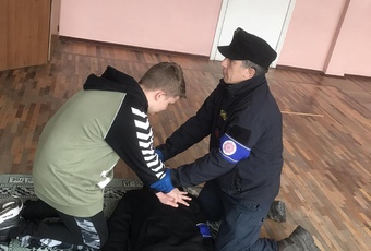 Треніг з Домедичної підгтовки для студентів